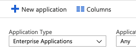 Application button